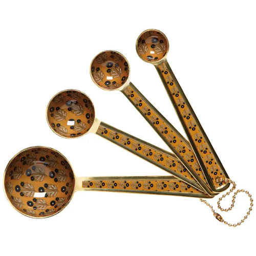 Enameled Measuring Spoons - Zest