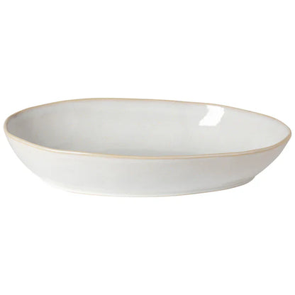 Brisa Large Oval Baker - Branca White