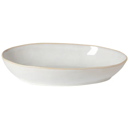 Brisa Large Oval Baker - Branca White