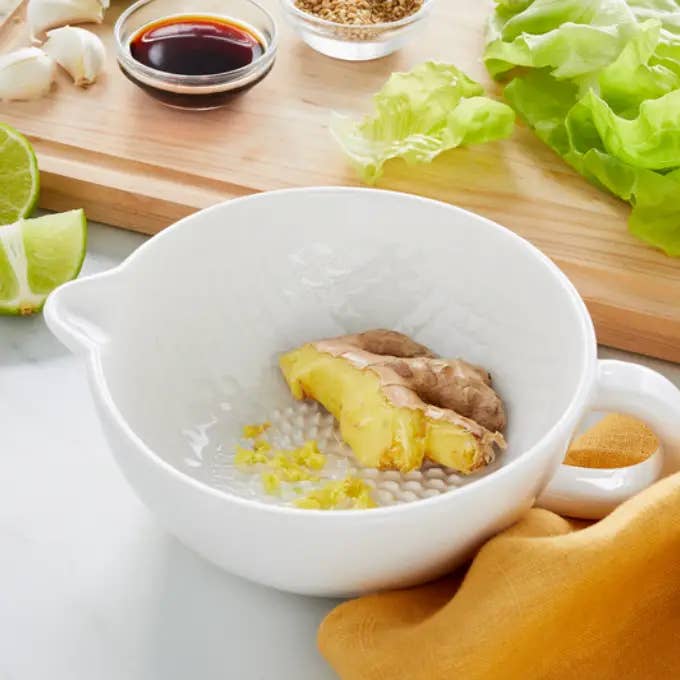 Grate Bowl - White